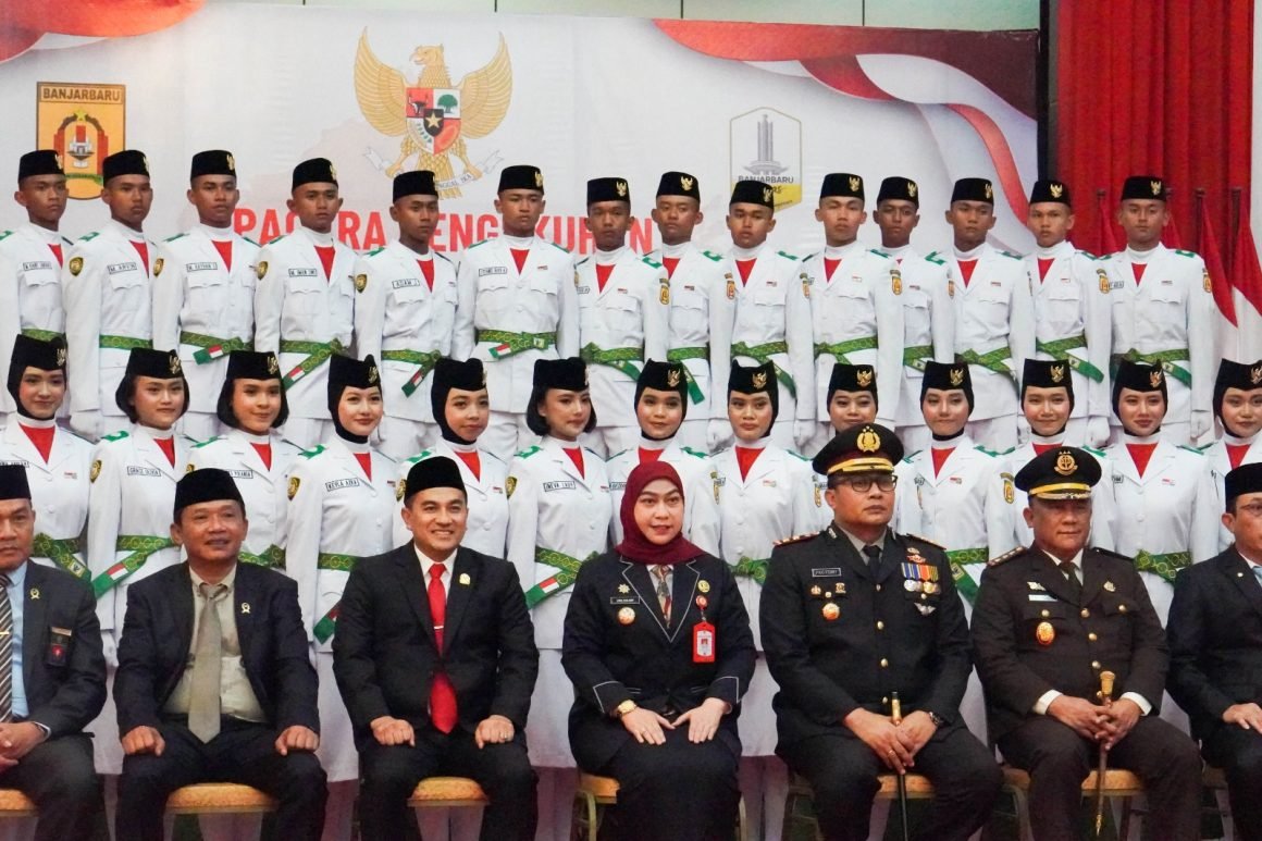 33 Pelajar Terbaik Banjarbaru Siap Kibarkan Merah Putih Usai Jalani Gemblengan Ketat