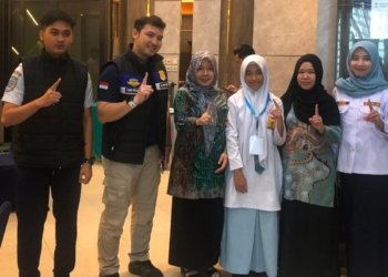 Siswi MAN 1 Balangan Juara 1 Pelajar Pelopor Keselamatan LLAJ Tingkat Provinsi