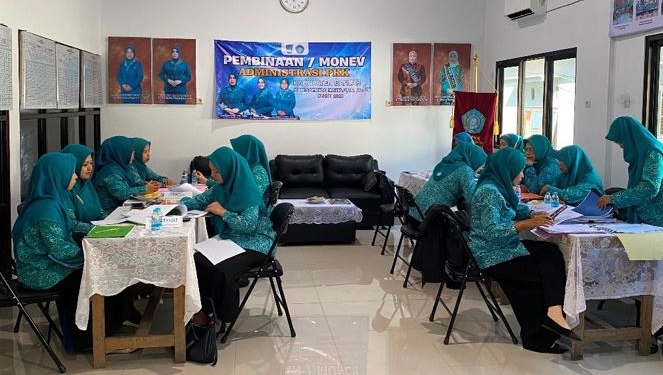 Monev Administrasi PKK, TP PKK Banjar Perkuat Tata Kelola Program hingga Tingkat Desa