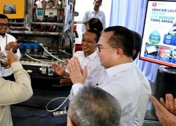 Teknologi Baru BRIN Olah Air Banjir Jadi Air Siap Minum