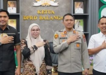 Kapten Baru Polres Balangan Unjuk Kontribusi, AKBP Arif Mansyur Gandeng DPRD Balangan Demi Kamtibmas Dan Pembangunan