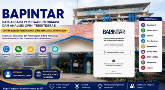Keluhan Warga Banjarbaru Kini Terpeta Per Kecamatan via BAPINTAR