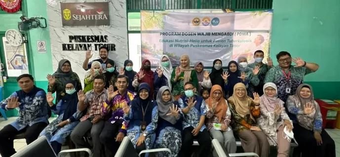 Tim FKIK ULM Inisiasi Edukasi Paparan Sinar Matahari dan Gizi di Puskesmas Kelayan Timur