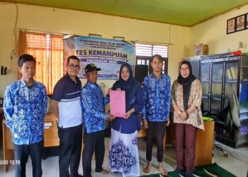Hasil Tes Perangkat Desa Teluk Selong Diserahkan, Tahapan Seleksi Masuki Babak Penentuan