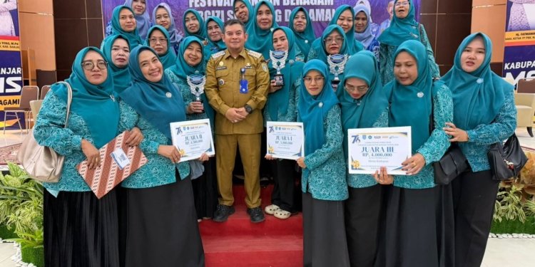 Festival B2SA dan LMSI Digelar DKPP Kabupaten Banjar, Tatah Makmur Raih Tiga Juara