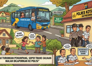 Tak Mau Turunkan Penumpang, Sopir Trans Saijaan Dilaporkan ke Polisi