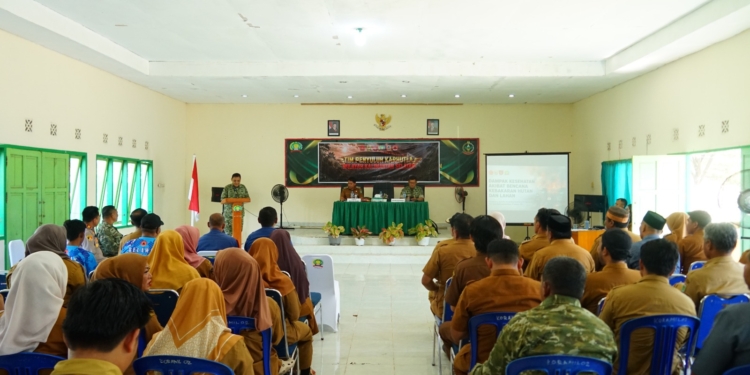 Kodim 1022 Tanah Bumbu Perkuat Sinergi Lintas Sektor, Cegah Karhutla Bersama Tim Satgas Mabes TNI