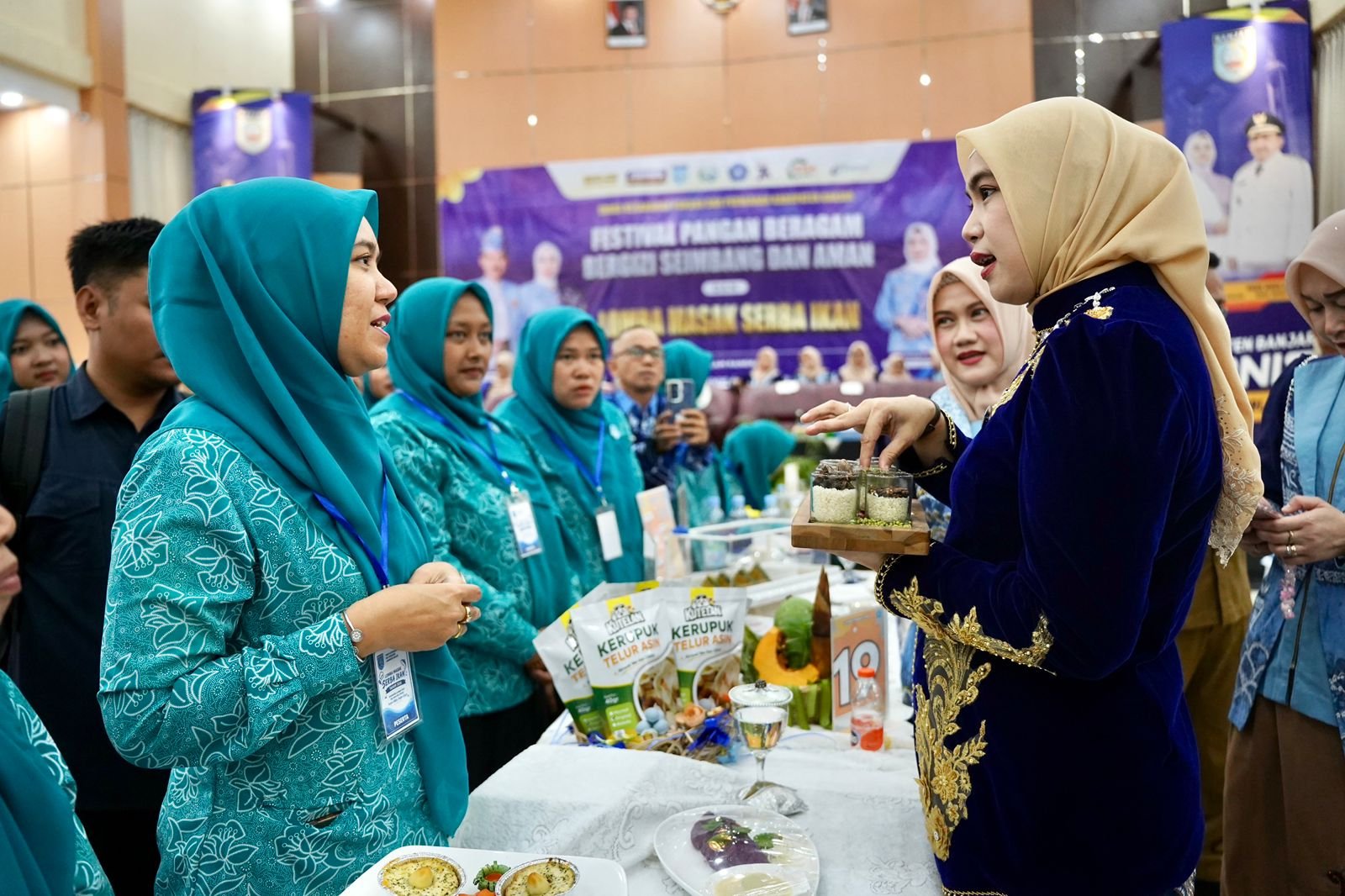 Festival Pangan B2SA dan Lomba Masak Serba Ikan di Banjar, Dorong Keluarga Sajikan Menu Sehat dan Kreatif