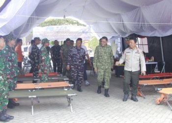 Satgas Karhutla Tanah Bumbu Terima Kunjungan Monitoring Dari Mabes TNI, Tinjau Kesiapan Karhutla, Status Siaga Darurat Dipastikan Terkendali