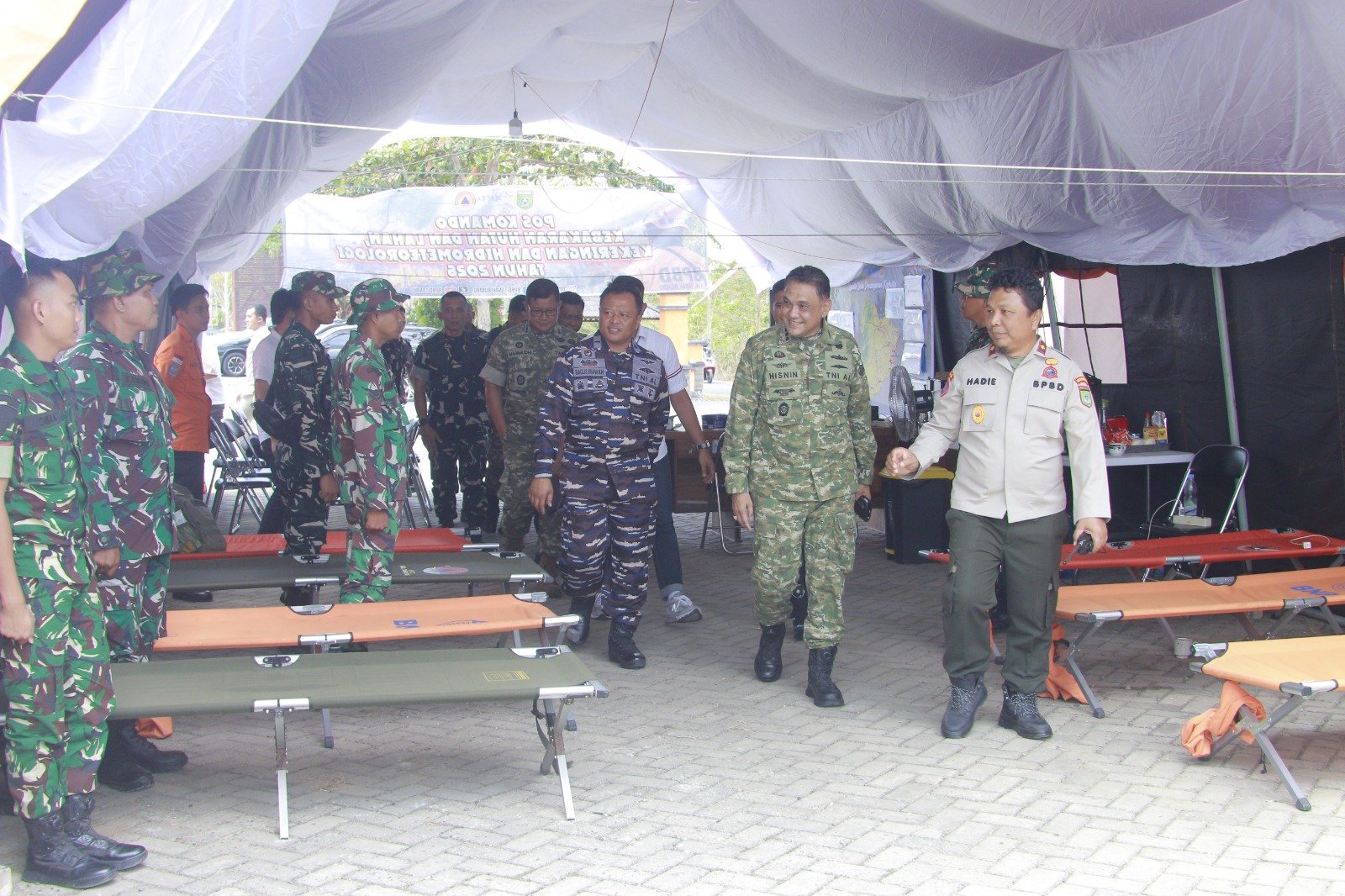 Satgas Karhutla Tanah Bumbu Terima Kunjungan Monitoring Dari Mabes TNI, Tinjau Kesiapan Karhutla, Status Siaga Darurat Dipastikan Terkendali