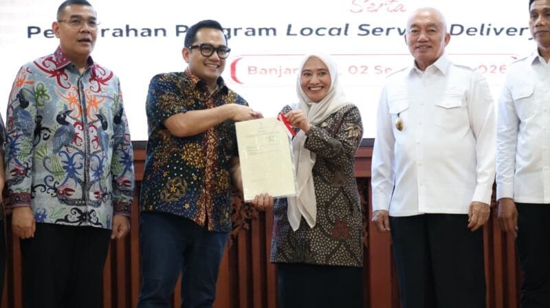 Pemkab Tanah Bumbu Terima Sertipikat Aset BMD