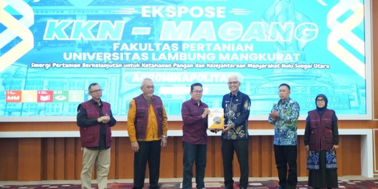 Mahasiswa ULM Ubah Gulma Tanaman Jadi Pakan Ternak