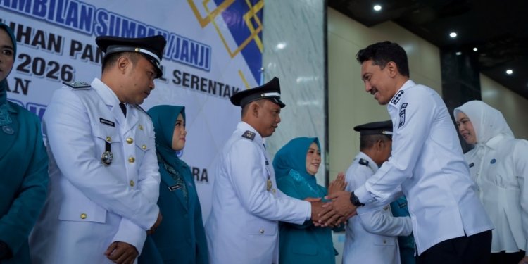 23 Pambakal Resmi Dilantik, Bupati Banjar Tegaskan Tak Ada Lagi Kubu Pemenang dan Kalah