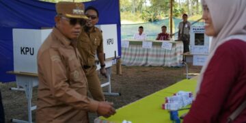 Bupati Kotabaru Turun Langsung Pantau Pilkades, 41 Desa Berebut Kursi Kepala Desa