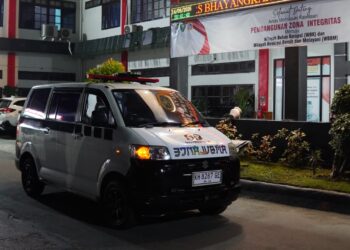 Jenazah Korban KMP Virgo Transport 8 Diberangkatkan ke Rumah Duka Melalui Bandara Syamsudin Noor