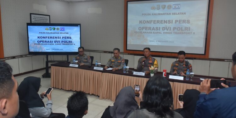 Tim DVI Polda Kalsel Identifikasi Korban Virgo Transport 8, Jenazah Reynar Fausta Yosilianto Berhasil Dikenali