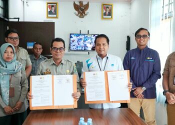 Pertama di Banua Anam, BPBD Balangan dan PLN Paringin Teken MoU, Percepat Pengamanan Listrik Saat Bencana