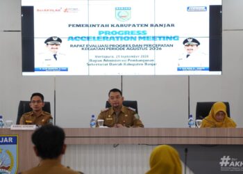 Realisasi APBD Banjar Baru 60,79 Persen, Sekda Minta OPD Percepat Serapan Anggaran