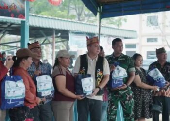 Waket DPRD Kapuas Apresiasi Bantuan Sembako dan Masker