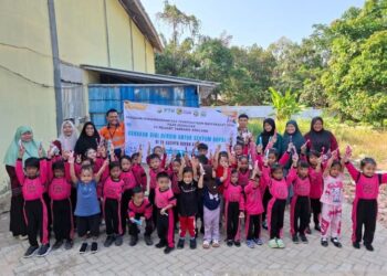 PT PTK Ajak 848 Anak di Lingkar Tambang Biasakan Gigi Bersih