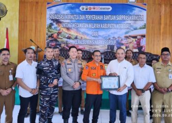 Sinar Mas Turun Tangan, Tujuh Kecamatan di Kotabaru Diperkuat Hadapi Karhutla