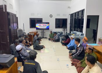 Pemdes Tambak Baru Ulu Gelar Rakor Bersama Satlinmas, Perkuat Koordinasi Keamanan Desa