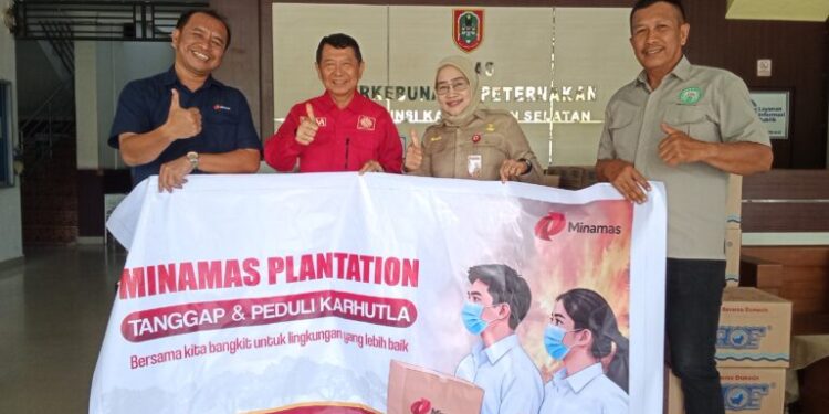 Kabut Asap Karhutla Meluas, Minamas Plantation Bergerak Bantu Masyarakat