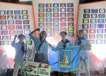 120 Tim Adu Ketangkasan di Super Advanture 2026, Mapala Piranha FPIK ULM Keluar Sebagai Juara 8