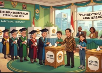 3 Calon Rektor ULM Sudah Diwawancara Menteri, Pesta Demokrasi Makin Dekat