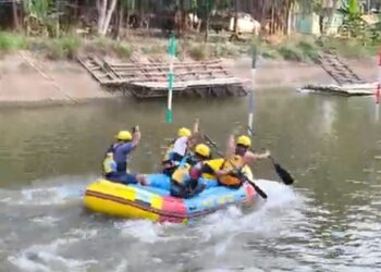 FAJI Kalsel Matangkan Strategi Menuju Kejurnas Arung Jeram R4 Bali, Bidik Medali