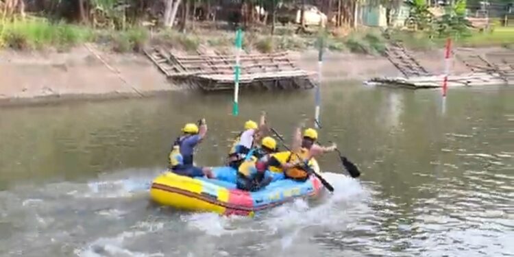 FAJI Kalsel Matangkan Strategi Menuju Kejurnas Arung Jeram R4 Bali, Bidik Medali