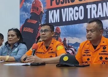 Basarnas Bersiap Gelar Operasi Salvage KMP Virgo Transport 8