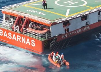 Tim SAR Gabungan Operasi Korban KMP Virgo Transport 8 Temukan Satu Jasad Dalam Badan Kapal