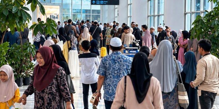 Bandara Internasional Syamsudin Noor Siapkan Holding Area Untuk Jemaah Umrah