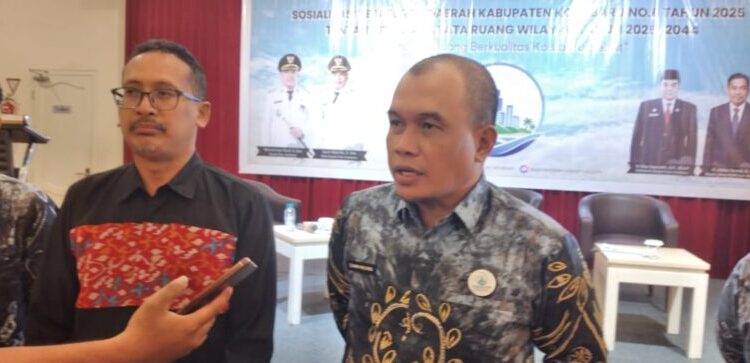 Dinas PUPR Kotabaru Sosialisasikan Perda RTRW 2025–2044, Ajak Camat Lanjutkan ke Desa dan Masyarakat