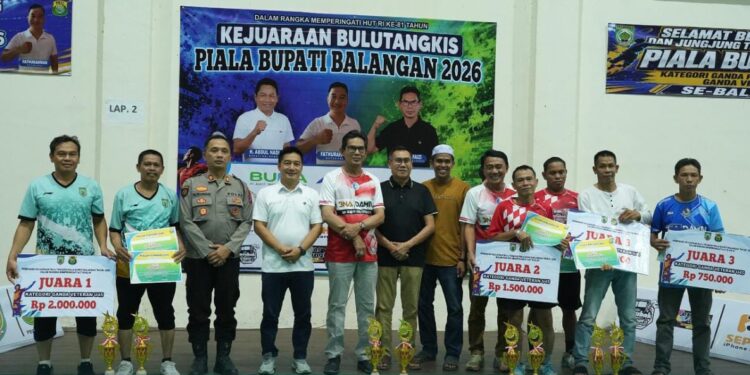 Piala Bupati Balangan 2026 Jadi Panggung Mencari Bibit Atlet Bulutangkis