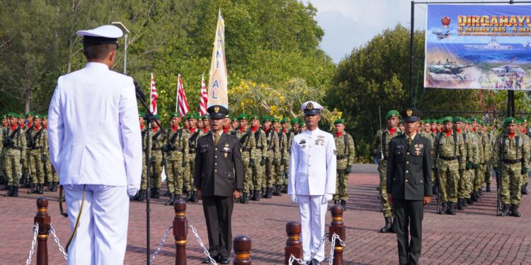 Danlanal Kotabaru Soroti Kekuatan di Balik Kemanunggalan Rakyat