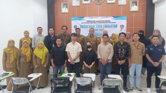 DKUMPP Banjar Perkuat Penataan Toko Swalayan, Produk UMKM Lokal Wajib Dapat Ruang