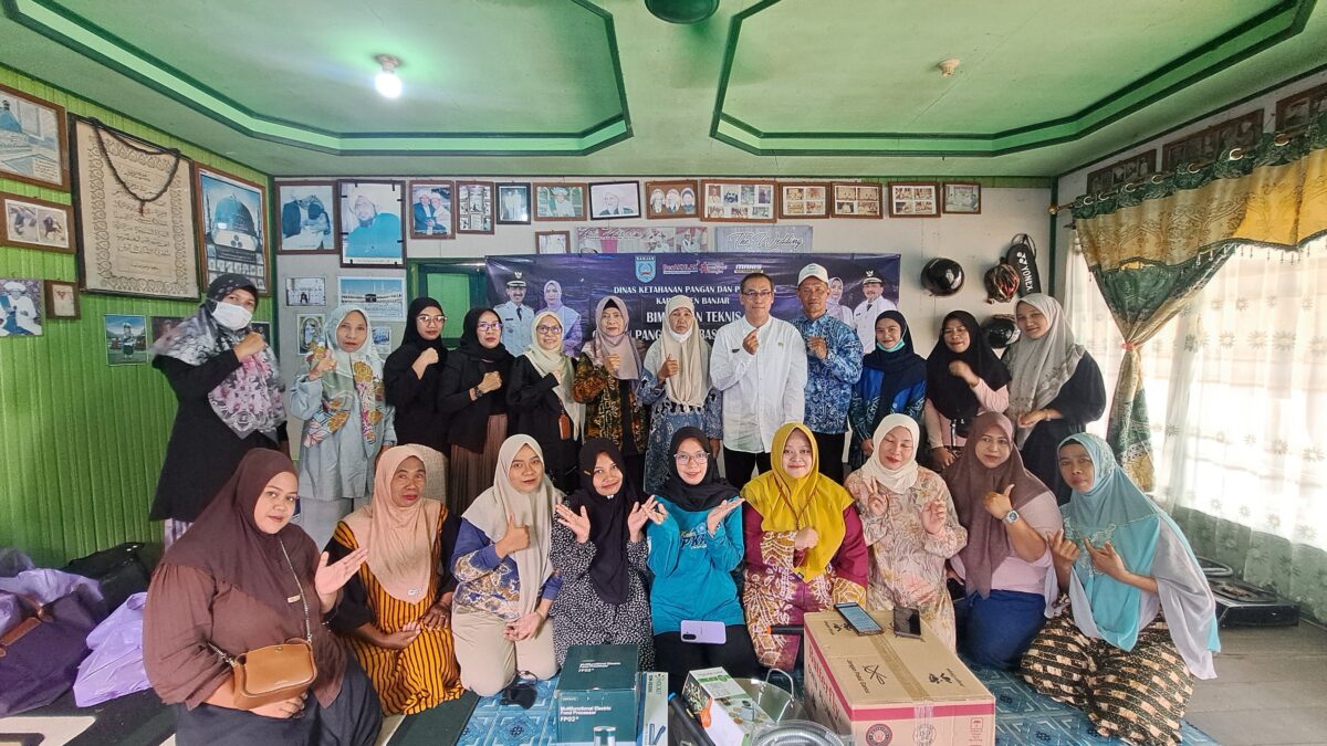 DKPP Banjar Dorong Inovasi Olahan Labu Kuning untuk Tingkatkan Pendapatan Warga Sungai Batang
