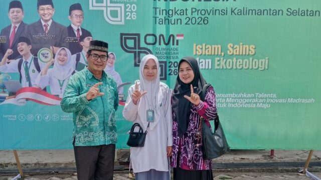 Bukan dari Kota, Tapi Siap Mendunia! Sri Musliani Bawa MA Ainul Amin Tebing Tinggi Tembus OMI Provinsi Kalsel 2026
