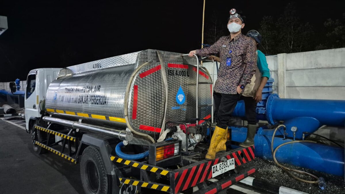 Karhutla Ancam Jaringan Pipa, PTAM Intan Banjar Kerahkan Personel Siang-Malam