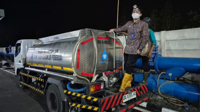 Karhutla Ancam Jaringan Pipa, PTAM Intan Banjar Kerahkan Personel Siang-Malam