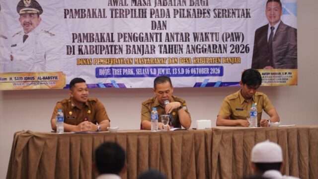 26 Pambakal di Kabupaten Banjar Digembleng, Ini Pesan Penting Pemkab untuk Pemimpin Desa!