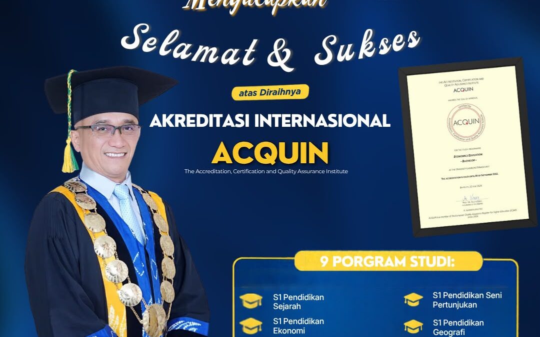 Diakui Eropa, 9 Prodi di ULM Raih Akreditasi Internasional!