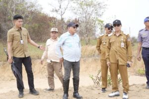 Bupati Kotabaru Tinjau Lokasi Pembangunan Prioritas