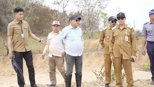 Bupati Kotabaru Tinjau Lokasi Pembangunan Prioritas