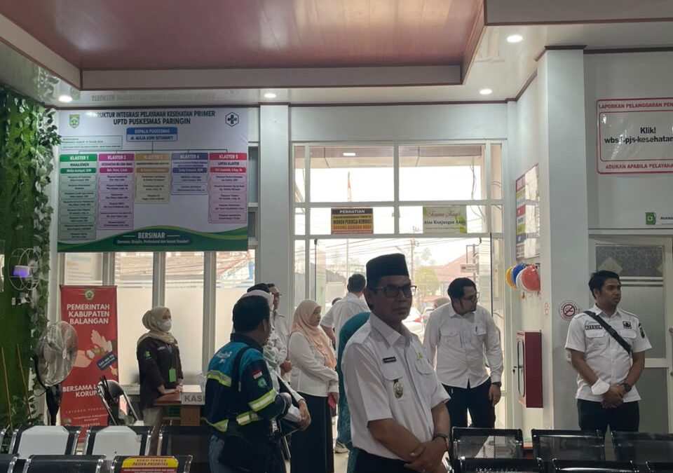 Kunjungi Puskesmas Paringin, Direktur Kemenkes RI Dorong Promosi Kesehatan hingga Pemberdayaan Masyarakat