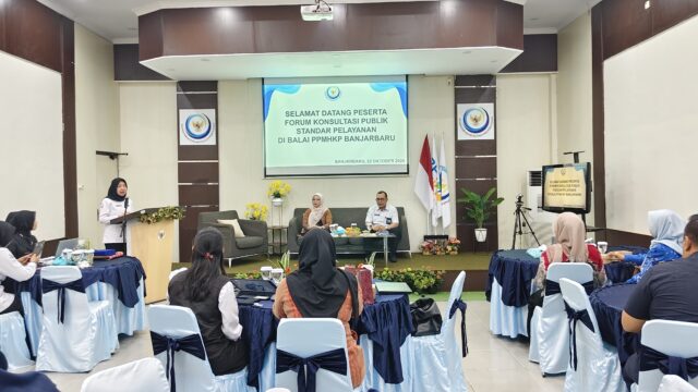 Balai PPMHKP Banjarbaru Evaluasi Maklumat Pelayanan, Siapkan Penambahan Klausul Kompensasi