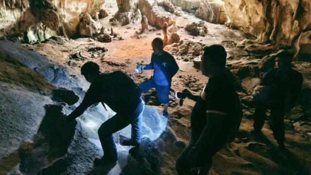 Eksplorasi Meratus Geopark Temukan Ular Cantik Pemangsa Kelelawar di Goa