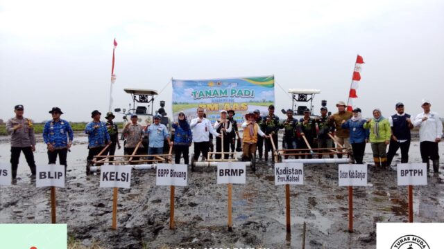 Optimalisasi Lahan Di Sungai Batang, Petani Didorong Tanam Padi Dua Kali Setahun